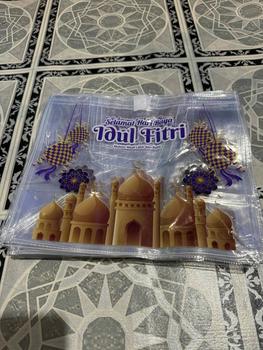 Product Review of Isi 10 Tas Mika Lebaran Sedang Hampers Idul Fitri Hari Raya Bingkisan Parcel Souvenir from M**S 1