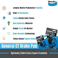 Gambar Bendix Kampas Rem Depan Cakram Motor Yamaha Lexi 125 dan 155 - MD51 GCT dari Bendix Motor Indonesia Kab. Bekasi 2 Tokopedia