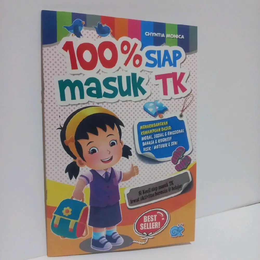 Buku Siap Masuk TK Buku Edukasi Anak Best Seller untuk Persiapan Masuk TK dengan Aktivitas Menarik