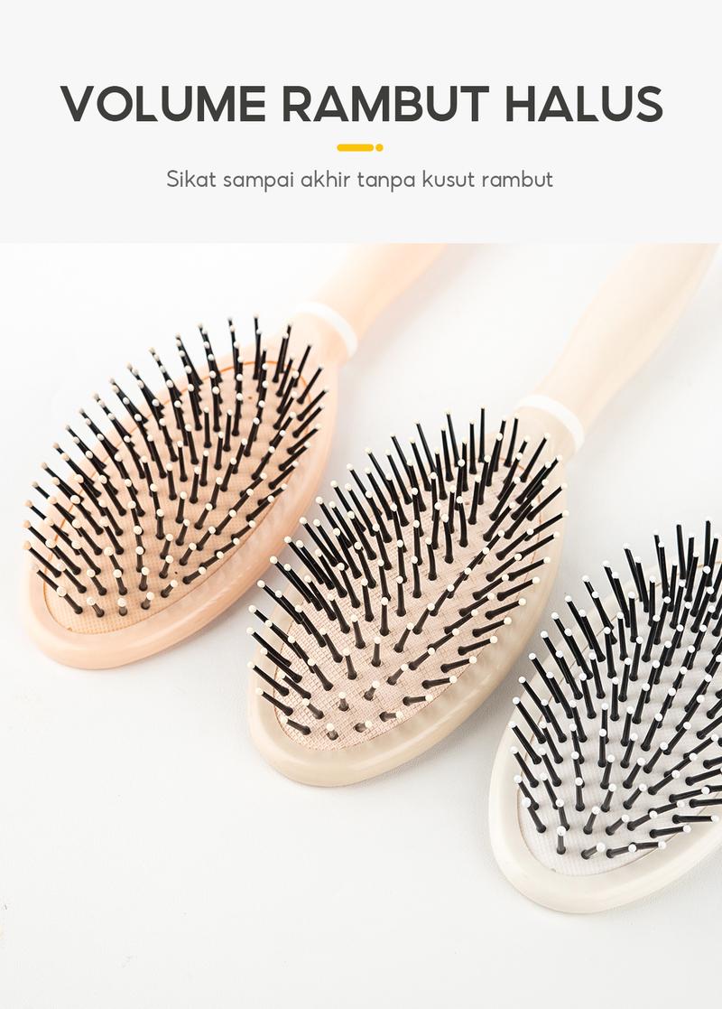 Product Introduction of OHSOME - Massage Cushion comb Kuas / Sisir / Sisir Rambut Kuas 5