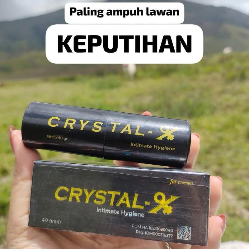 crystal x   ampuh untuk keputihan dan menyehatkan miss v