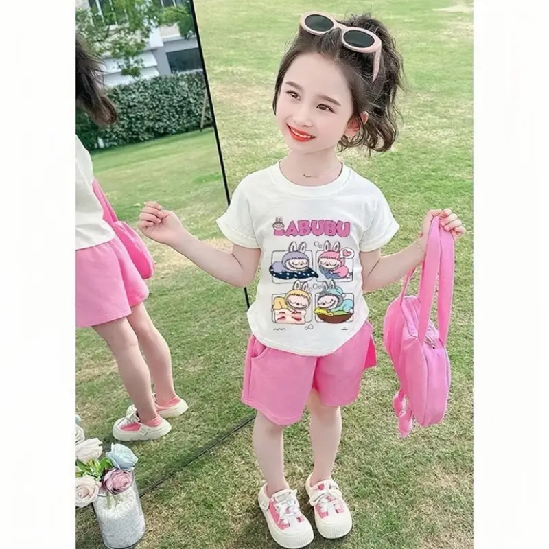 Setelan Anak Perempuan Usia 1-5 Tahun / Baju Anak Cewek Viral Terbaru Bunda Parsel set elan an akce wek ±3-4th m 9-10 tahun korean labubu 3