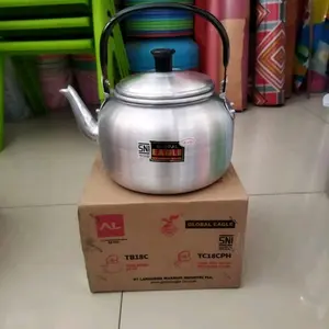 Teko Alumunium Merek Global Eagle 18-28 cm - Model Cor - Tea