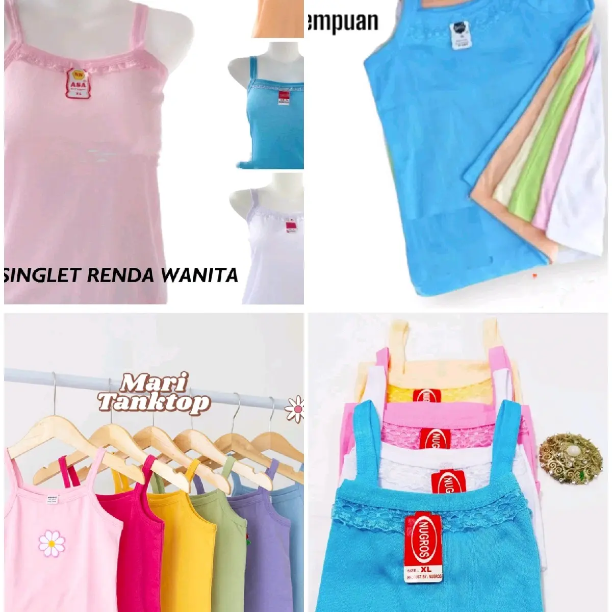 6 pcs laps dalaman kaosanak sampai remaja(dpt 6 pcs) Fashion
