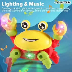 Mainan Kepiting Joged Musik dengan Sensor untuk Anak-anak - Toys