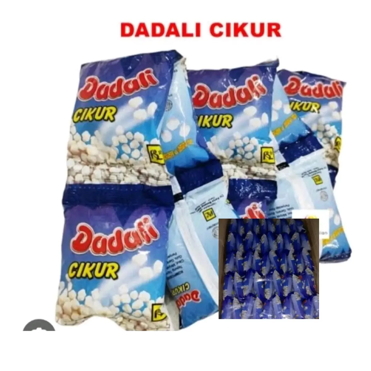 pilus cikur merk dadali renyah isi 50 pcs