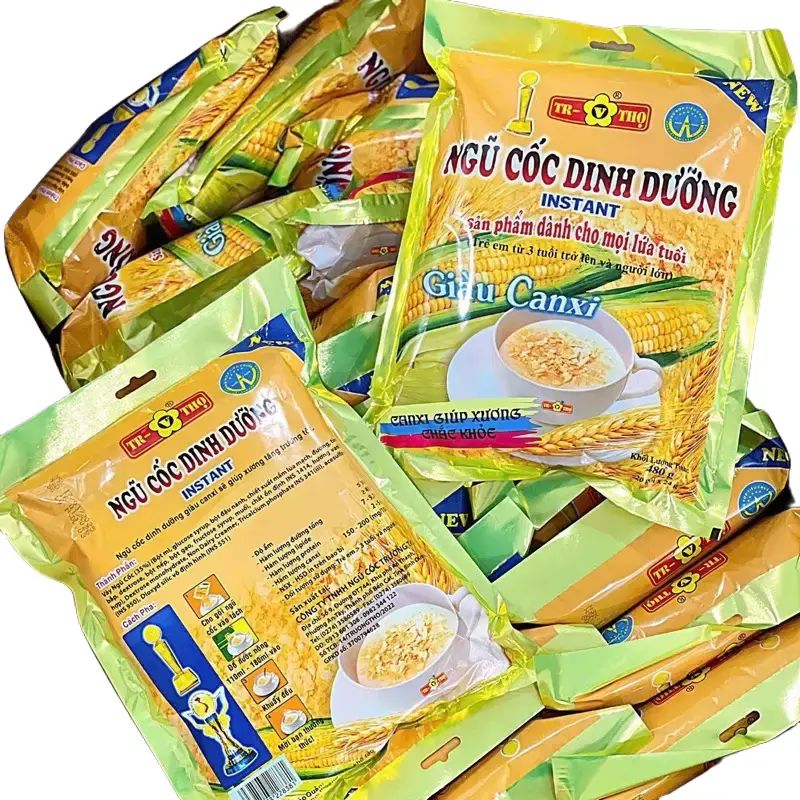 COMBO 2 BỊCH NGŨ CỐC DINH DƯỠNG GIÀU CANXI (BAO GỒM 40 GÓI NHỎ)