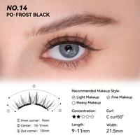 Gambar (FROST BLACK) WOSADO 2.0 Bulumata Magnetic Bulumata Natural Look Eyelash Extention dari WOSADO.INDONESIA Kota Tangerang 3 Tokopedia