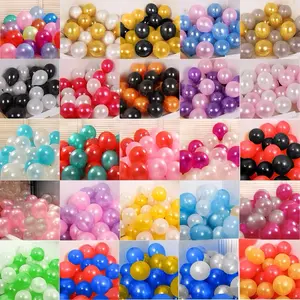 (isi 50pcs) Balon Latex 12 inc Metalix Kombinasi 2 Warna / Balon Warna Warni / Balon Kombinasi 2 warna / Dekorasi pesta ultah meriah