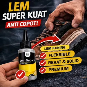 Flap Shoes Care - Shoe Glue - Lem Sepatu Super Kuat Original - Lem Sepatu Cleaner Canvas