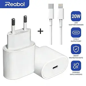 Reabol Quick Charge 4.0 3.0 QC PD Charger 20W USB Type C Fast Charger for iPhone Xiaomi PD Charger