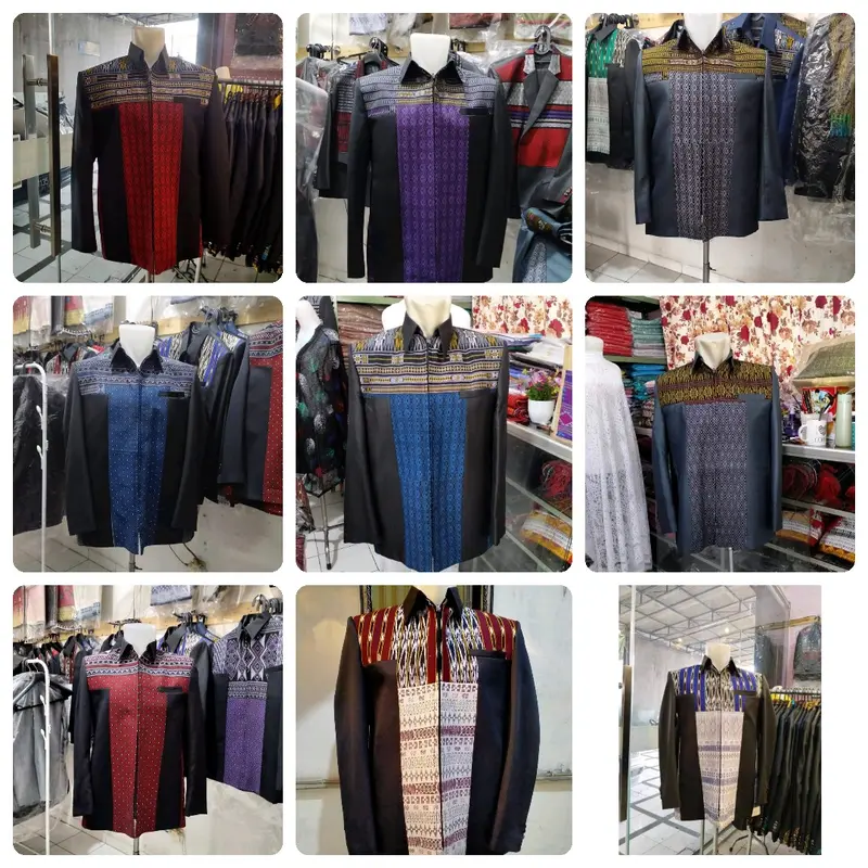 JASKET KOMBINASI MOTIF SUMATERA 0