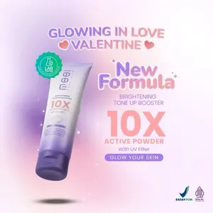 Mooi Pure Glow Tone Up Booster - Lotion Pencerah kulit 100gr kemasan terbaru