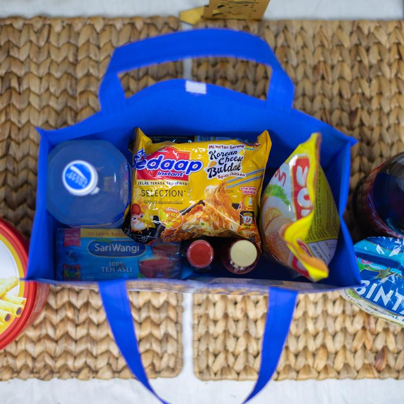 TAS READY STOCK LEBARAN UKURAN SEDANG T25 P30 8