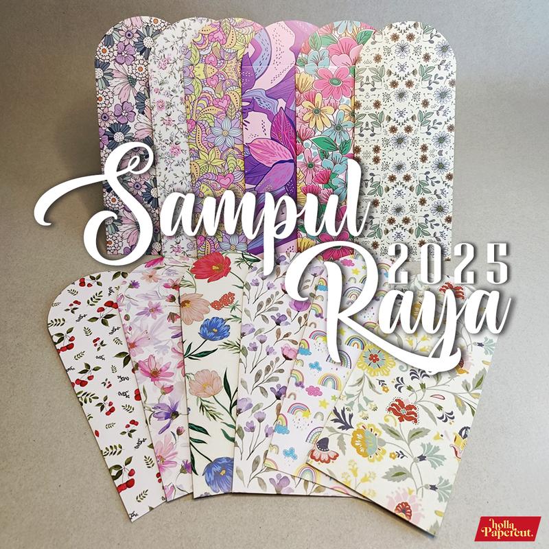PROMOSI RAYA 2025 (10pcs) Sampul Raya Poket | Matt Art 128gs - TikTok ...