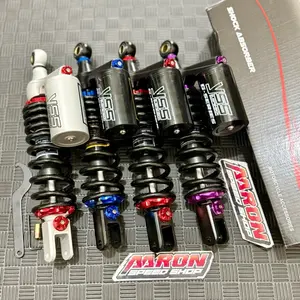 SHOCKBREAKER COPY YSS MODEL G-SPORT SERIES UKURAN 310MM DAN 330MM MOTOR MATIC SINGLE SHOCK ( MIO X-RIDE XEON FINO SOUL - VARIO BEAT SCOOPY GENIO DLL ) SHOCK ABSORBER MATIC SINGLE SHOCK G-SPORT SERIES AS CHROME TABUNG ATAS / Motorcycle Sy13SpeedShop