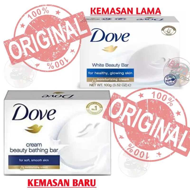 Sabun Dove Mandi Batang - 100gr - Original 2
