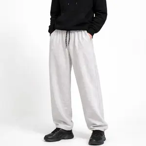 Celana Korea Sweat pants Loose Baggy Fleece Gombrong Celana Sekena Anak Muda Nyaman Nice Look