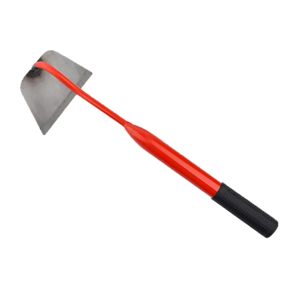 Steel Garden Hoe with Handle, Garden Tool for Digging, Weeding, Gardening and Cultivating, Tilling Gardening Cotton Hoe Welded Plow