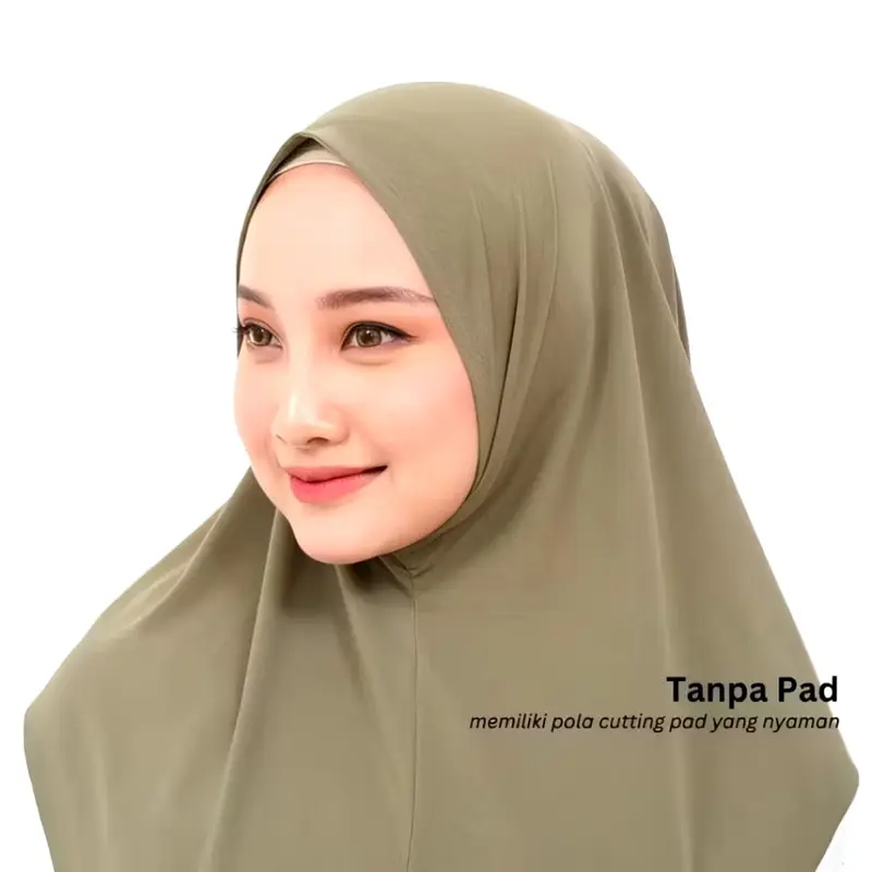 HIJAB INSTAN BERGO SYIRIA NONPED SIZE M | HIJAB BERGO VIRAL TRENDY NYAMAN DIPAKAI 1