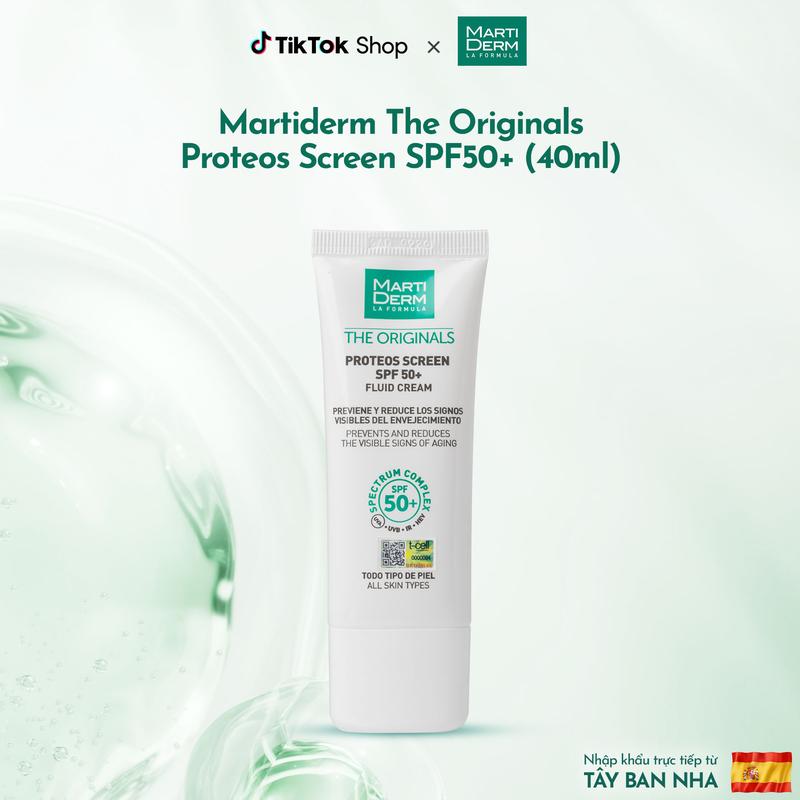 Kem Chống Nắng Martiderm The Originals Proteos Screen SPF50+ (40ml) Skincare Sunscreen