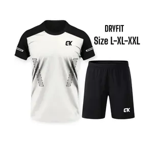 SETELAN KAOS OLAHRAGA IMPORT GYM JOGGING SENAM TENIS Dll UNISEX PRIA & WANITA DEWASA SIZE L-XL-XXL