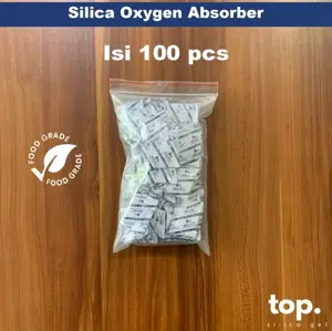 [ 100gr ]Silica gel oxy food grade khusus makanan anti tengik,  anti jamur,  penyerap lembap / pengawet makanan