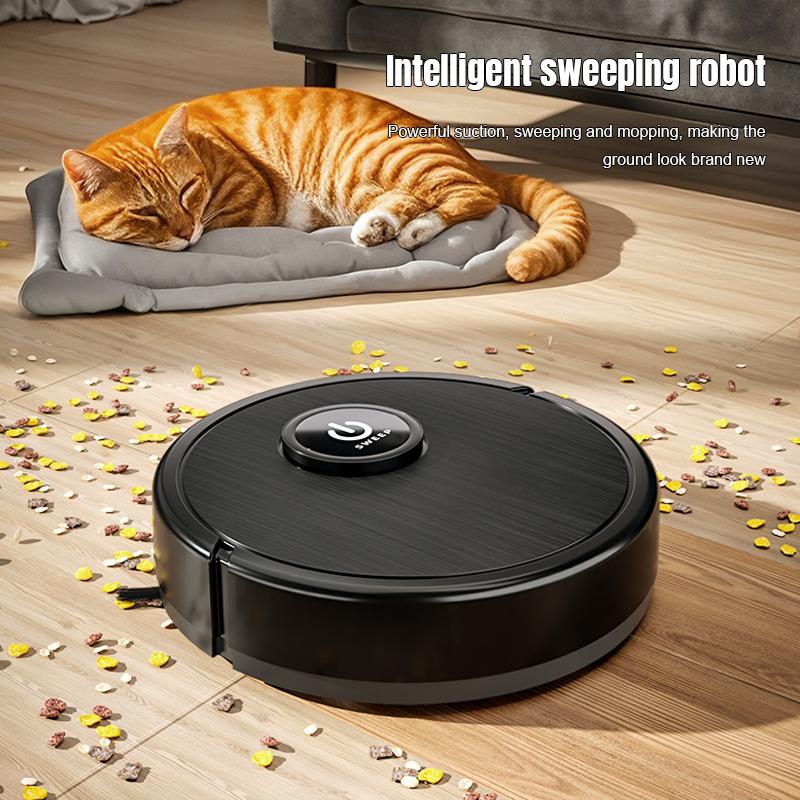 Robot hút bụi gia đình, sạc pin, hút bụi, quét và lau nhà tích hợp, tự động làm…