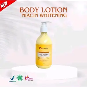 Yoni Body Lotion Niacin Whitening - Lotion Tubuh & Tangan dengan Niacinamide untuk Mencerahkan Warna Kulit - Acid, Pencerah, Extract, Handbody, Hand, Kaki