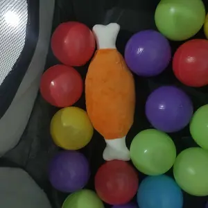 Mainan Kucing Mainan Boneka Gigitan Anjing Kucing Bunyi Bentuk Kartun Bahan Plush