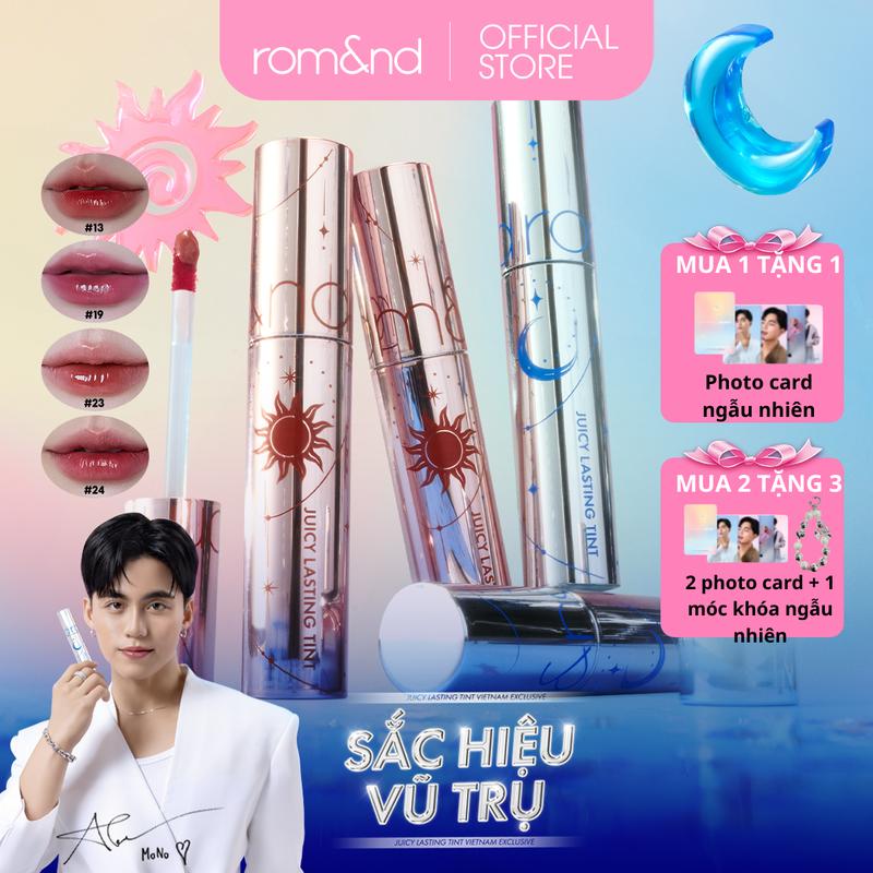   Rom&nd  Solunar Edition  Son Tint Lì Romand Juicy Lasting Tint Edition 
