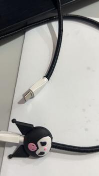 Product Review of Pelindung Kabel Pengecas Silikon, Reka Bentuk Kartun Comel, Set 3, Serasi dengan Pengecas IP UK 20W, Penutup Pelindung cover  adaptor Phone Cable from H**a M** D**a 0