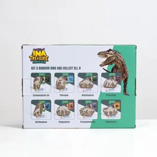 Mainan INA Treasure Seri Kuno 1 untuk Koleksi - Toy (Dino Series 2) 7