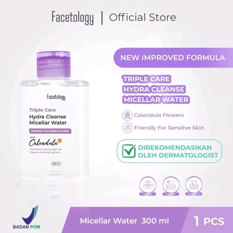 Facetology Micellar water calendula & acne 0