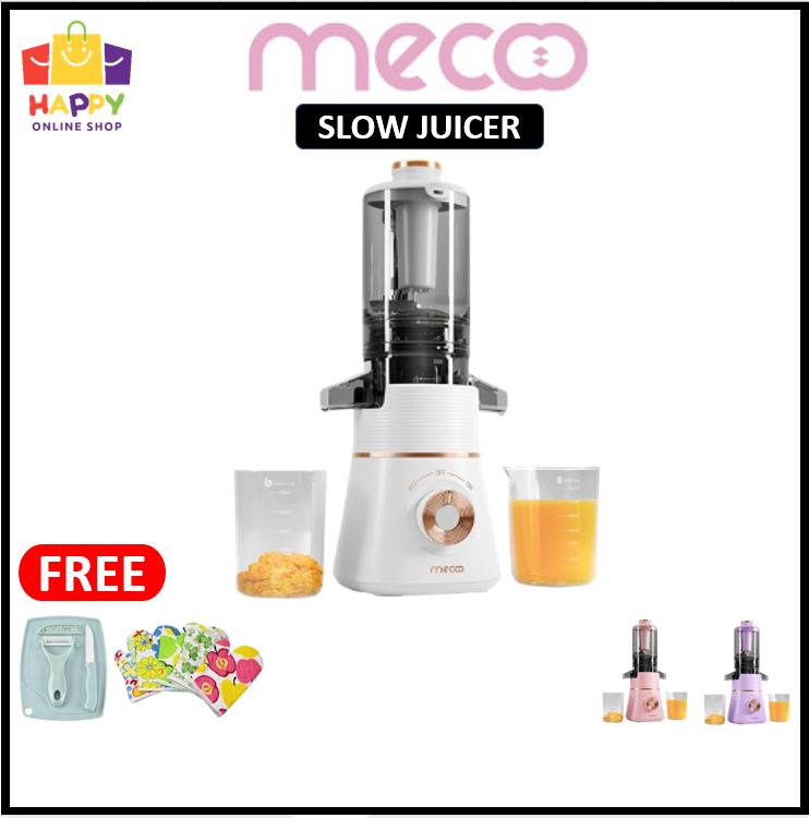 Mecoo Aesthetic Slow Juicer Extra Big Mouth Pengektrak Buah 1
