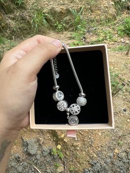 Product Review of [HÀNG BÁN CHẠY] Lắc tay charm kim tiền xanh ngọc lục bảo from ** 1