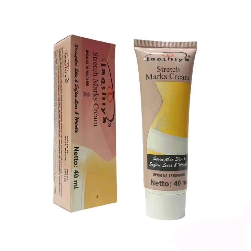 Laoshiya Stretch Marks Cream/Penghilang Garis Garis Kerut Pada Tubuh 40ml 0