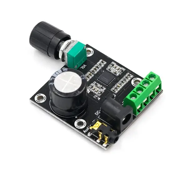 2X15W PAM8610 Papan Amplifier Stereo Audio Digital Modul Papan Amplifier Daya Audio Kelas D Saluran Ganda dengan Tegangan 12V   power ampli 1
