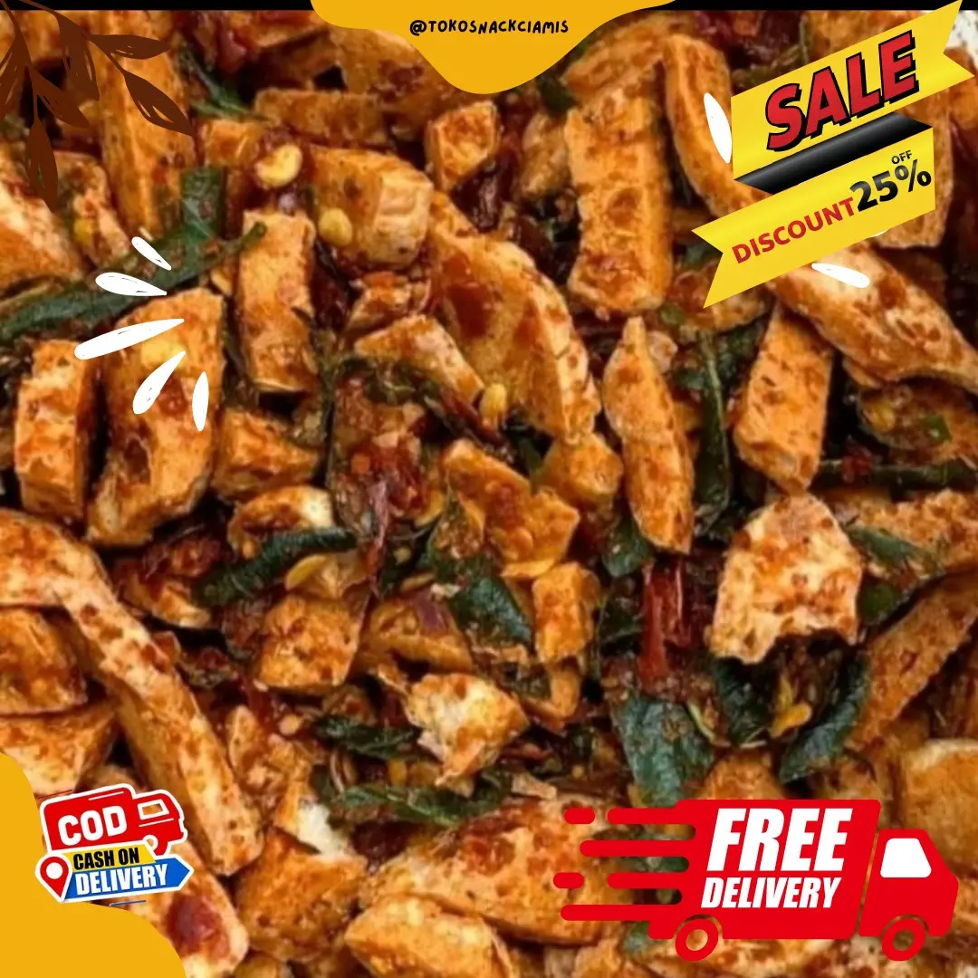 1 KG BASRENG PEDAS  AROMA DAUN JERUK BUMBU RUJAK
