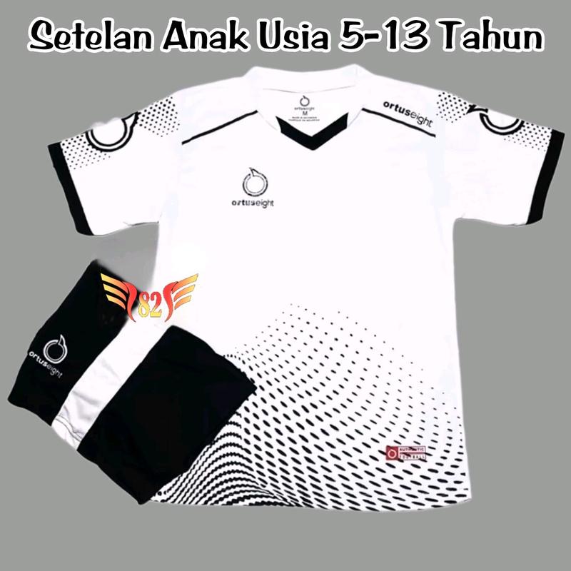 Setelan Jersey Timnas Anak-Anak Usia 5-13 Tahun dengan Tambahan Nama dan Nomor Punggung Gratis - Outdoor, Celana Sport 4