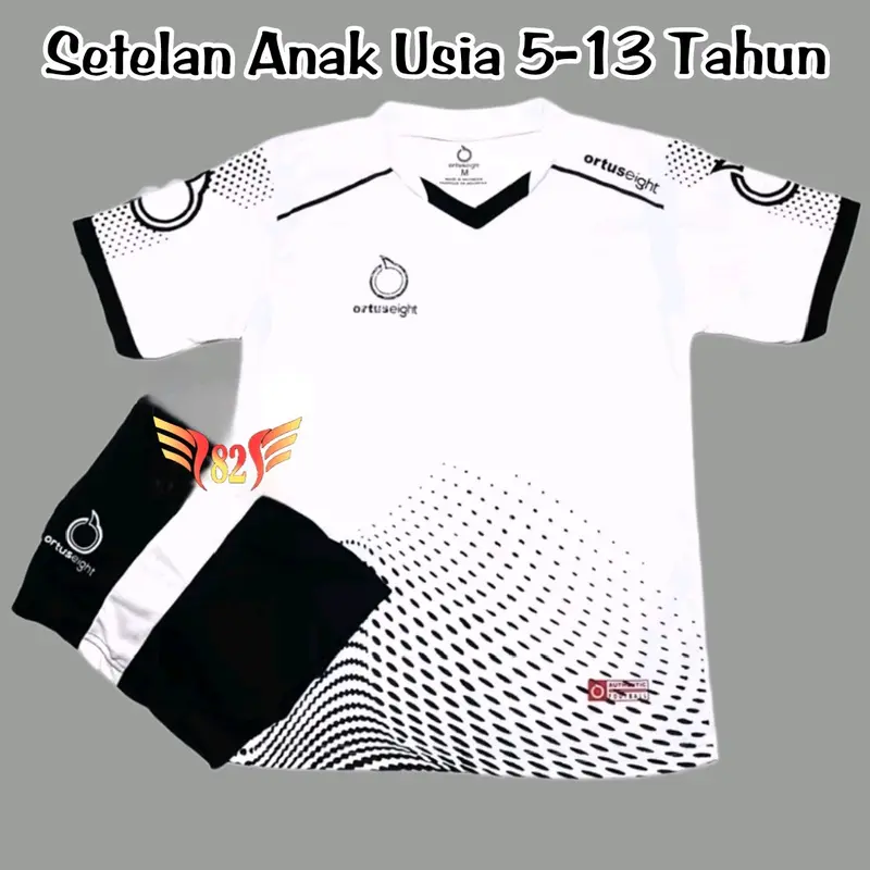 Setelan Jersey Timnas Anak-Anak Usia 5-13 Tahun dengan Tambahan Nama dan Nomor Punggung Gratis - Outdoor, Celana Sport 4
