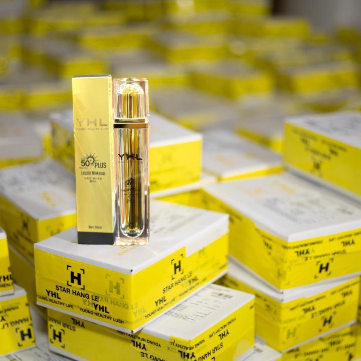 Kem chống nắng Plus trang điểm YHL Hàn Quốc - Chai 50ml