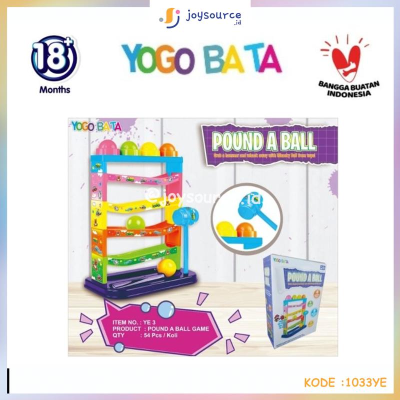 MAINAN BOLA PUKUL GAME POUND A BALL / PUKUL BOLA YE 3 4