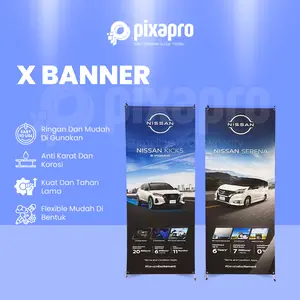 (EXCLUSIVE 12.12) X-BANNER | BANNER WISUDA | BANNER ACARA | BANNER SERBAGUNA | DISPLAY TOKO