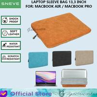 Gambar SNEVE Tas Laptop Notebook Bag Sleeve Case Macbook Air Pro 13" 13.3" 13 inch - BROWN 13" dari GADVENTIA Kota Administrasi Jakarta Barat 1 Tokopedia