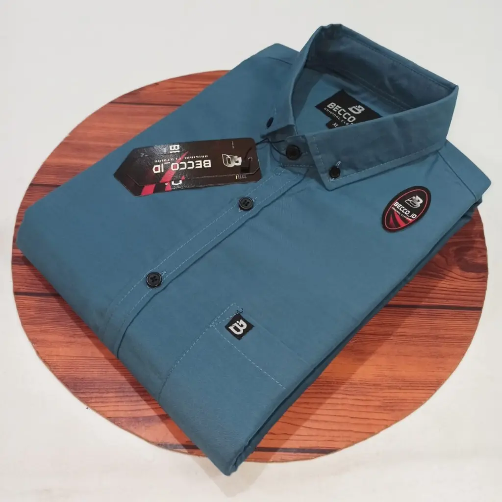 kemeja pria polos lengan pendek / kemeja casual murah kemeja pria lengan pendek kualitas premium