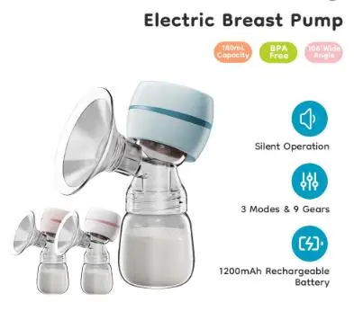 【Kantong ASI gratis】Dr.isla ZZZEB11(Kemasannya tidak memuat logo dr.isla) Pumping ASI Portable 180ML wireless Breast Pump BPA Free Pompa Asi Elektrik ZZZEB11 Aksesoris Electric