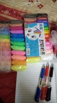 Product Review of （Buy 1 Free 1 Pack!!）Non-Toxic Super Light Air Dry Clay Light Clay With Tools Set (24 Colours) Kids/Children DIY Educational from Z**a 3