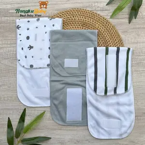 Nanaku Baby - ( SERIES GREY ) Gurita Instan Rekat Isi 3 Pcs Rekomendasi Usia 0-3 Bulan