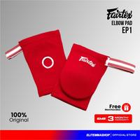 Gambar FAIRTEX Elbow Pads - Red EP1 Alat Pelindung Siku Tangan Elbow Muay Thai Boxing dari ELITE MMA SHOP Kota Administrasi Jakarta Barat 1 Tokopedia